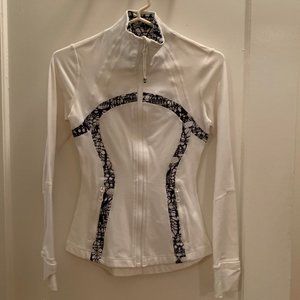 Lululemon White Define Jacket